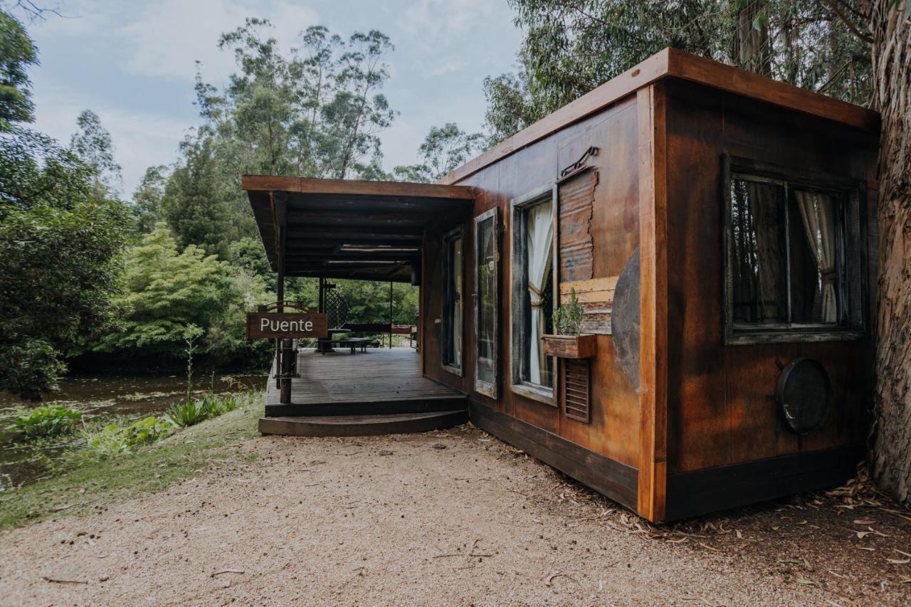 Cabañas en el Bosque a 5 minutos del mar - Estancia CH Punta del Este Exterior foto
